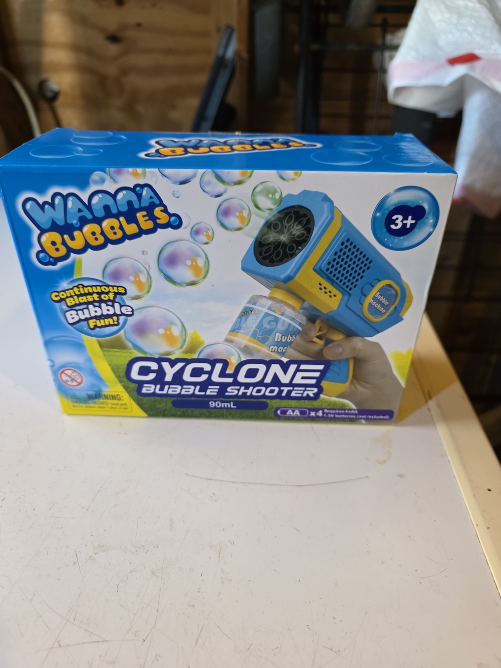 Cyclone Bubble Shooter - Blue/Yellow